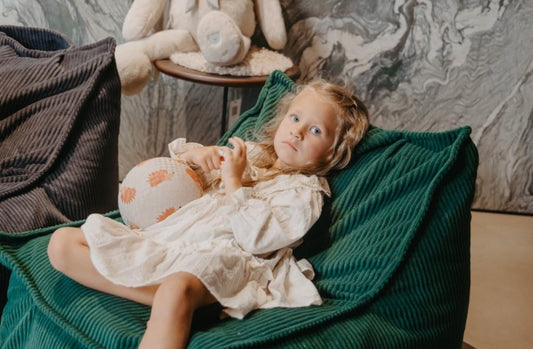 YappyHug beanbag Pine Green – Ergonomische zitzak (80×70×50 cm)