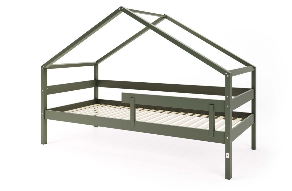 Lit cabane YappyHytte - 200x90 cm – coloris vert
