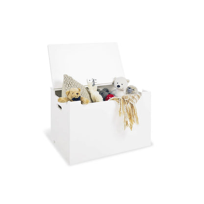 Storage chest, painted white