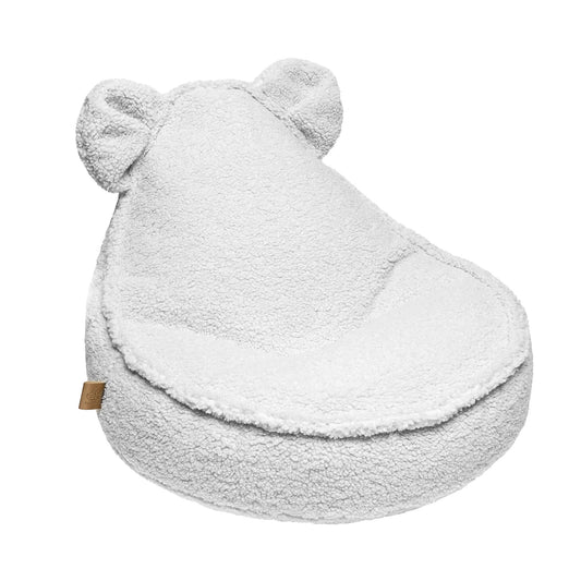 MeowBaby Bearly Teddy Kinderzitzak — White