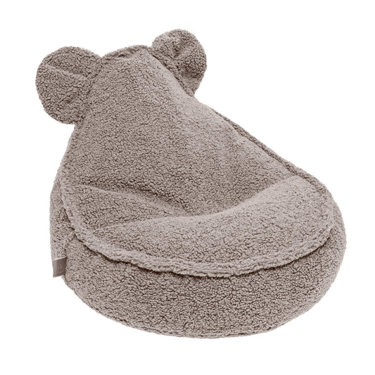 MeowBaby Bearly Teddy Kinderzitzak — Light Grey
