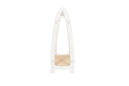 Soft Hanger on clothing large white