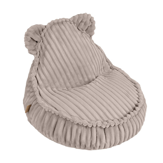 MeowBaby Churros Teddy Kinderzitzak — Pebble Beige