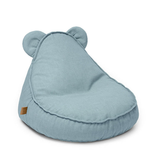 MeowBaby Outzy Teddy Kinderzitzak — Cloudberry Sky Blue