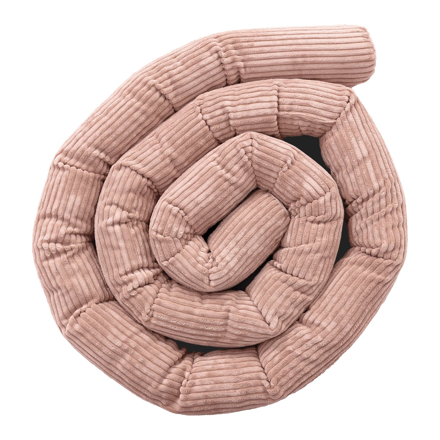 Protective Roll Bumper for Baby Crib - Safe Roll | Aesthetic Power Pink Size 2m