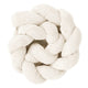 Crib Bumper Braid - Soft Protective Bumper for Babies | Aesthetic Vanilla L Size - 300 cm