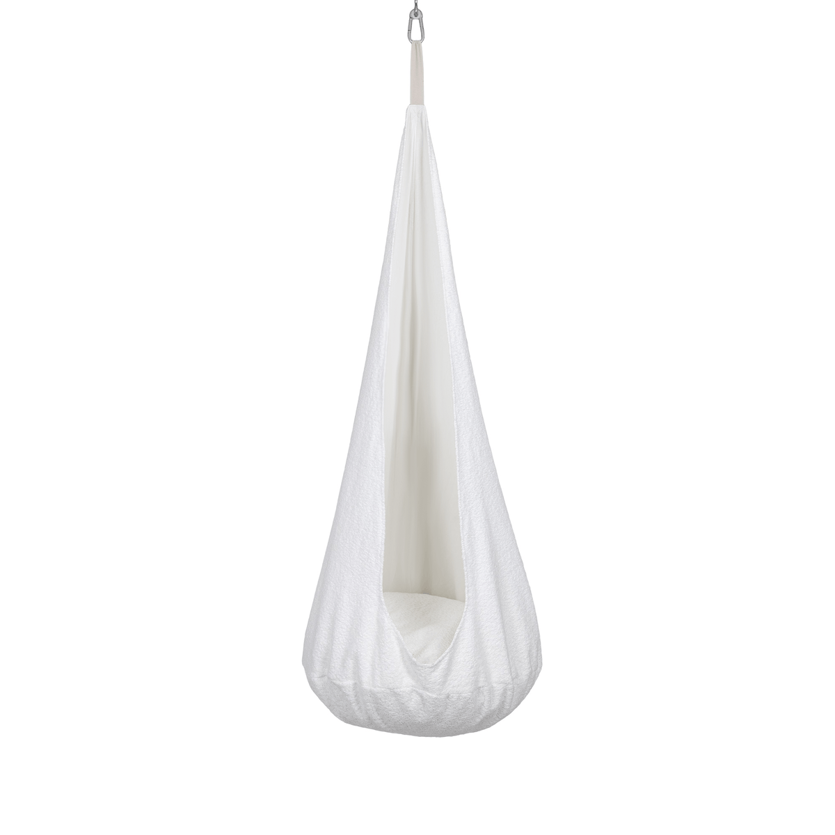 MeowBaby cocon hangschommel voor kinderen Boucle