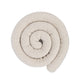 Baby Cot Bumper Pillow - Safe Roll | Bearly Cream 400 cm