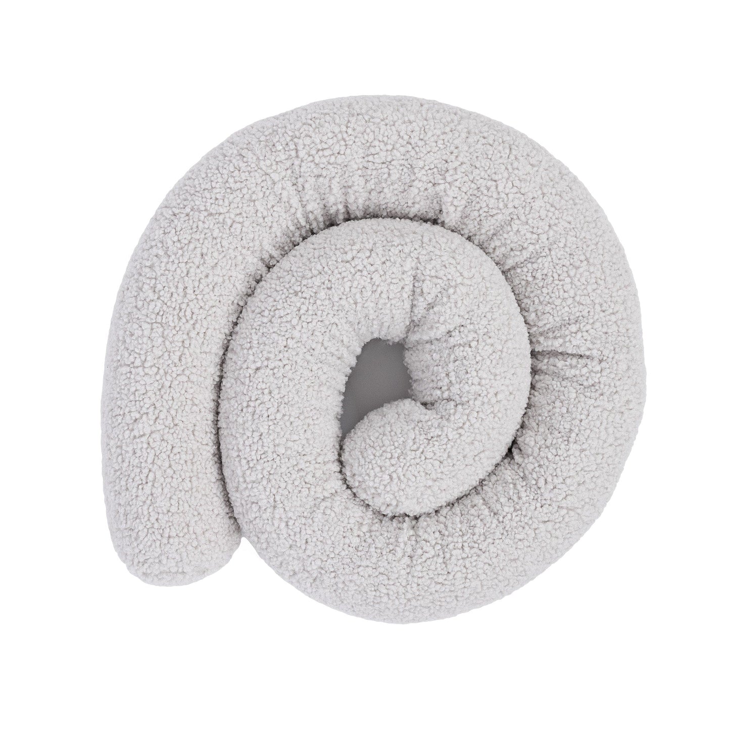 Baby Cot Bumper Pillow - Safe Roll | Bearly Off White 150 cm