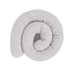 Baby Cot Bumper Pillow - Safe Roll | Bearly Off White 200 cm