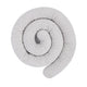 Baby Cot Bumper Pillow - Safe Roll | Bearly Off White 300 cm