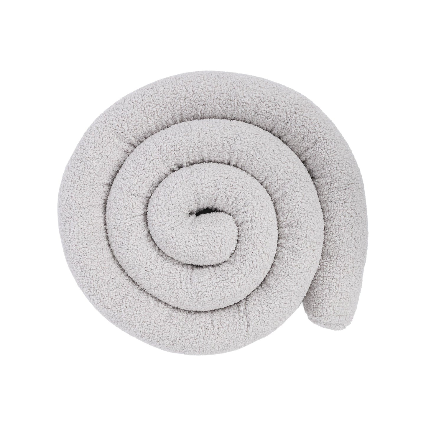 Baby Cot Bumper Pillow - Safe Roll | Bearly Off White 400 cm