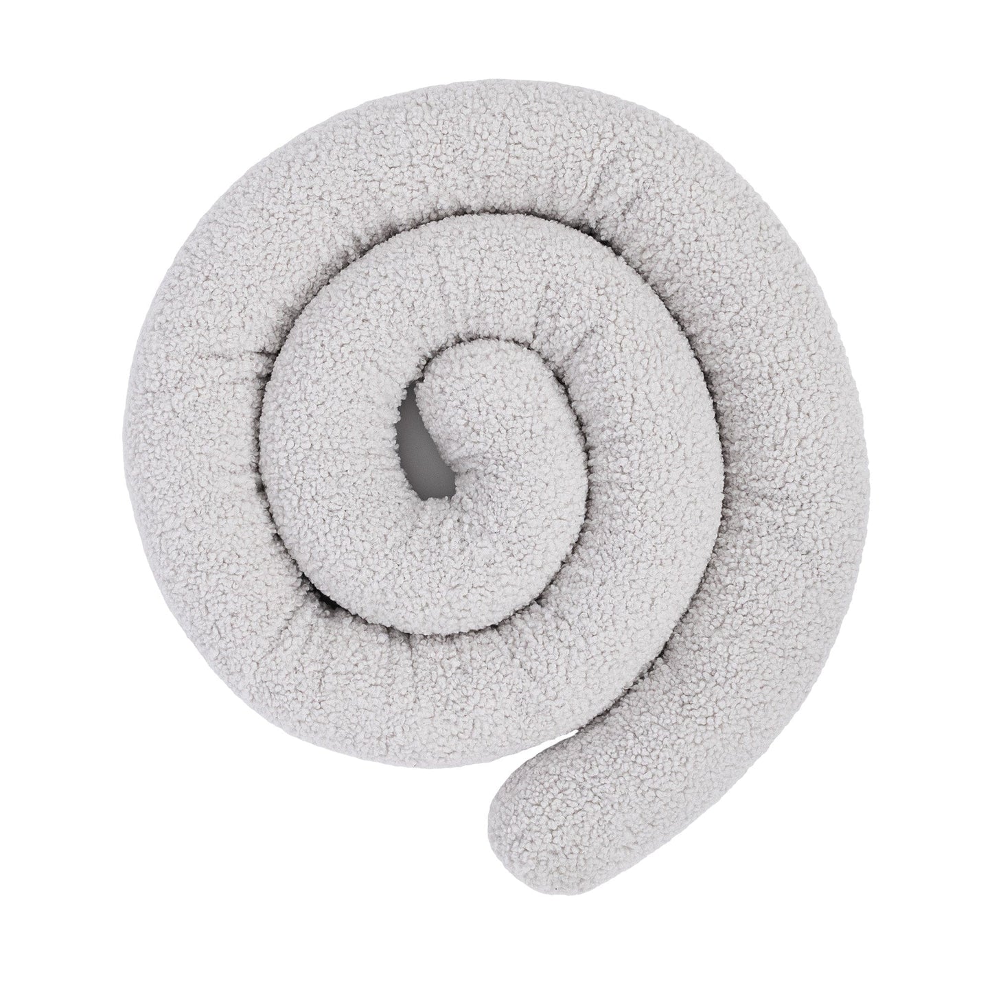 Baby Cot Bumper Pillow - Safe Roll | Bearly Off White 400 cm