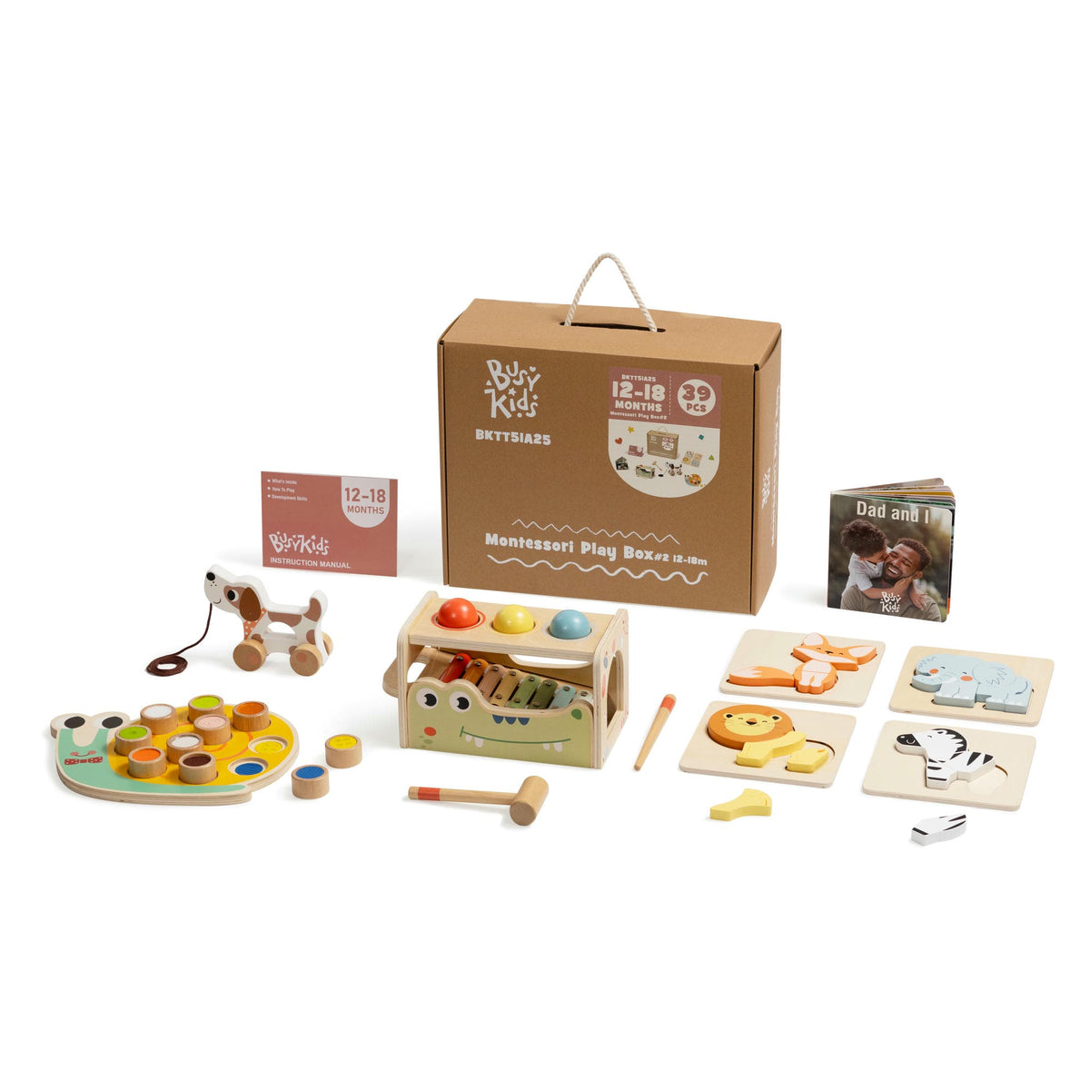 BusyKids Montessori box – 12-18 maanden – productbeeld 17