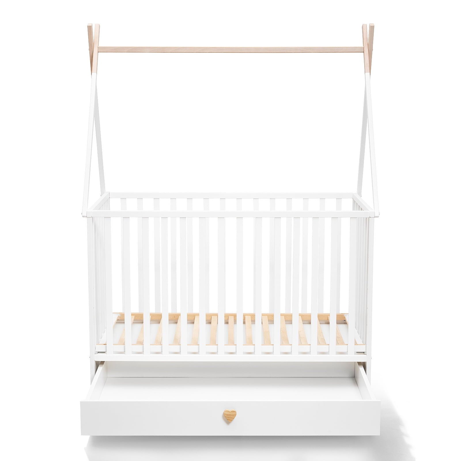 ATB DREAMY 120 × 60 cm ledikant with drawer & wheels – extra productafbeelding