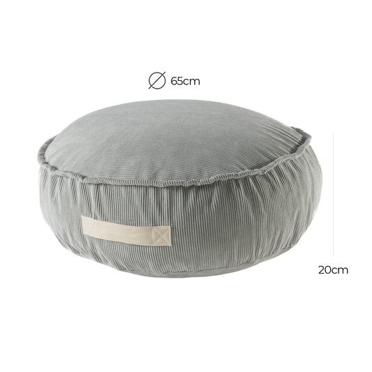 MeowBaby Slimcord Zitzak — Grey