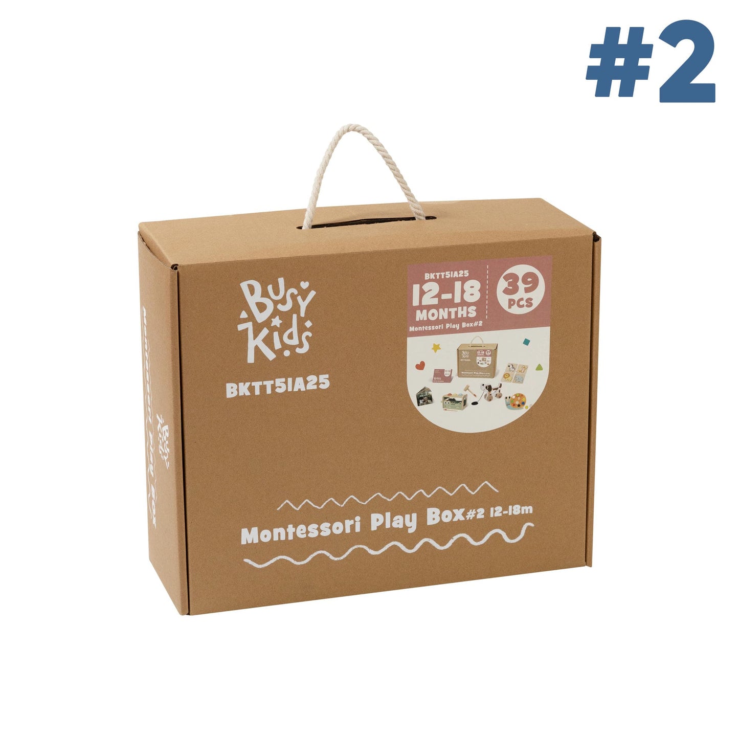 Montessori set "BusyKids" for children from 12 to 18 months