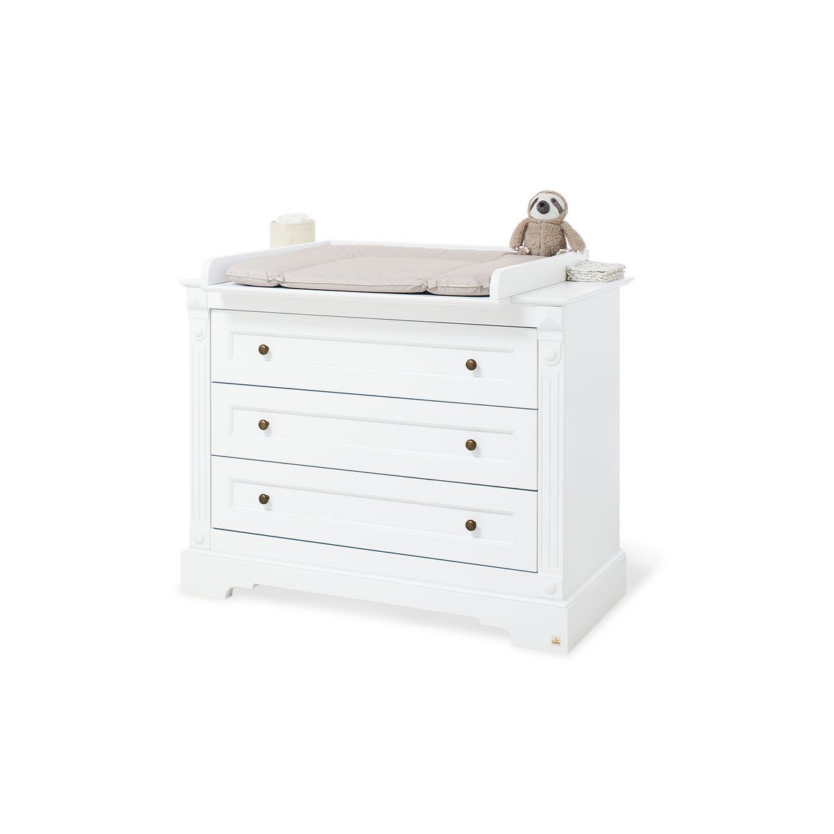 Babykamer Emilia breed – 4-delig met grote kledingkast