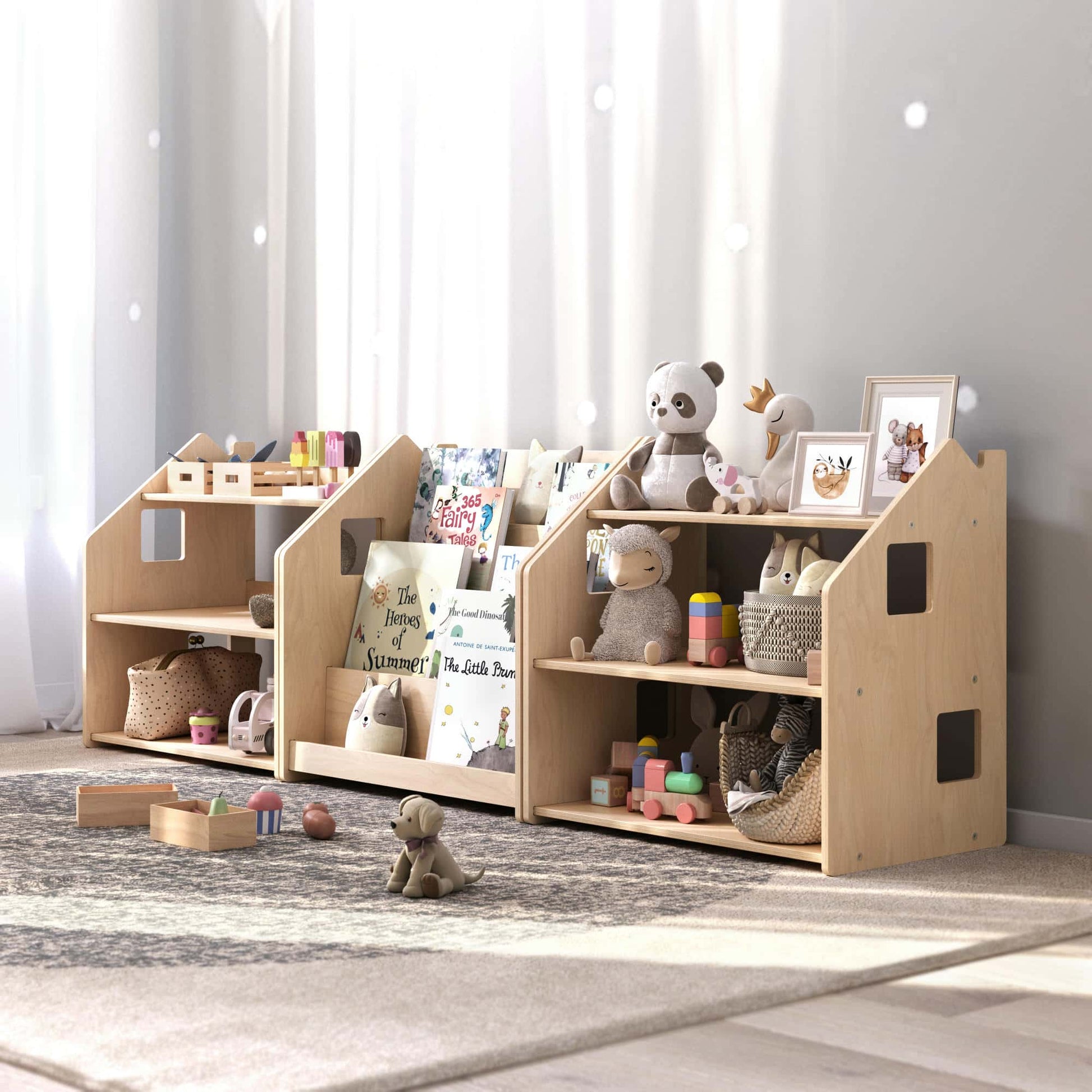 BusyKids speelgoedrek – naturel