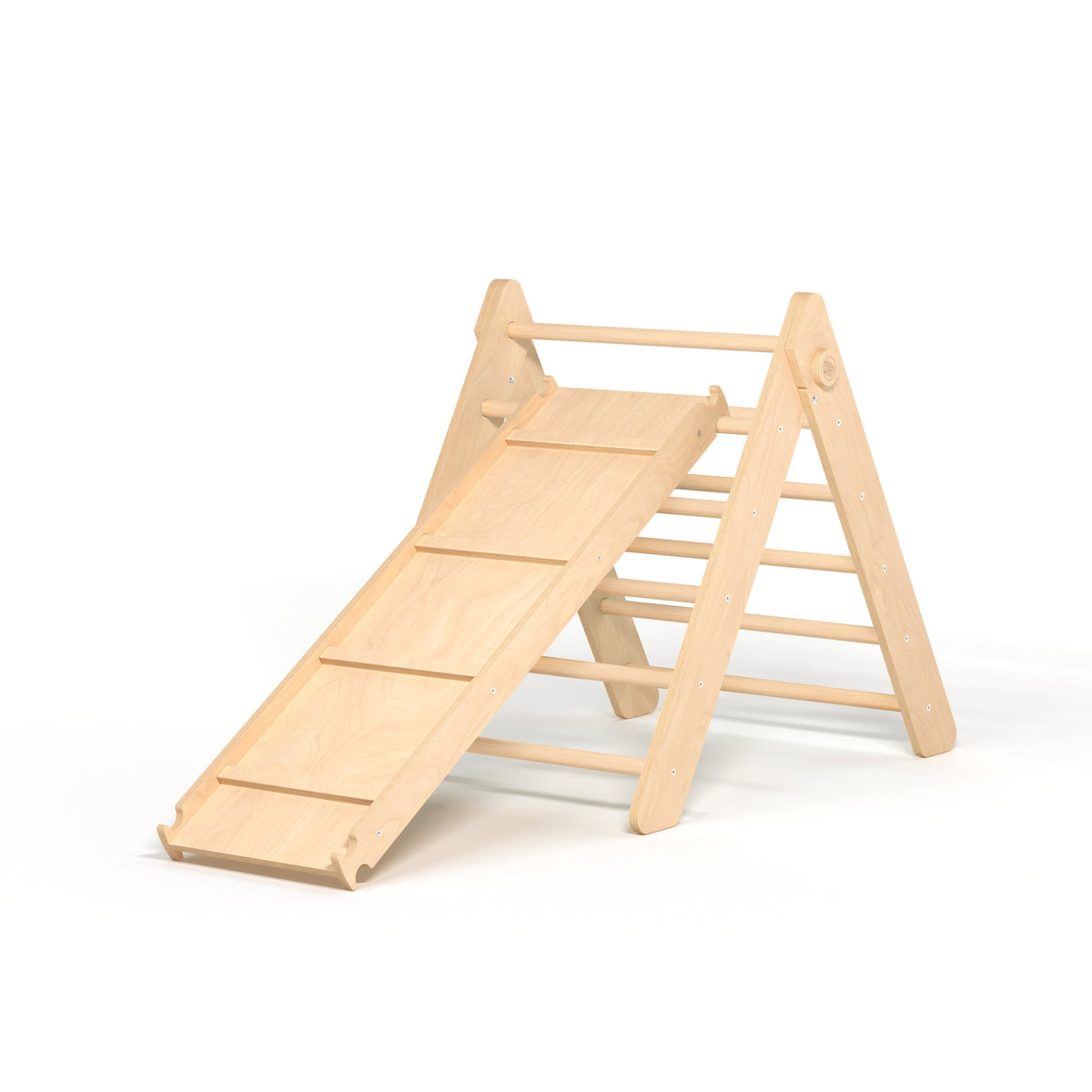 BusyKids Pikler klimdriehoek met plank – regenboog – productbeeld 31