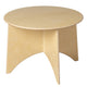 Children's table Apollo - Round wooden children's table Ø 75 cm