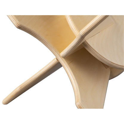 Van Dijk Toys wooden Apollo chair for toddlers - Natural (childcare quality)
