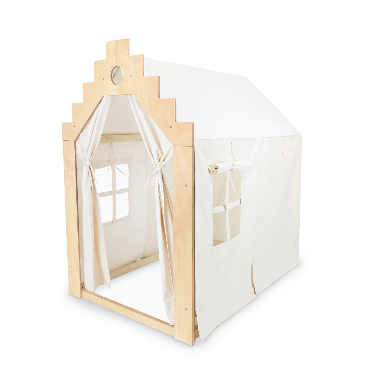 Kinderfeets speelhuisje Amsterdam houten binnen speeltent voor kinderen