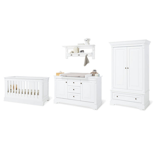 Nursery Emilia extra wide – 4-piece with wardrobe