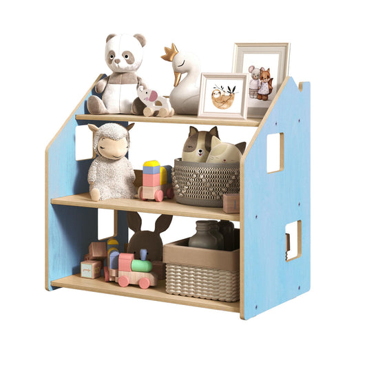 BusyKids speelgoedrek – zachtblauw/roze