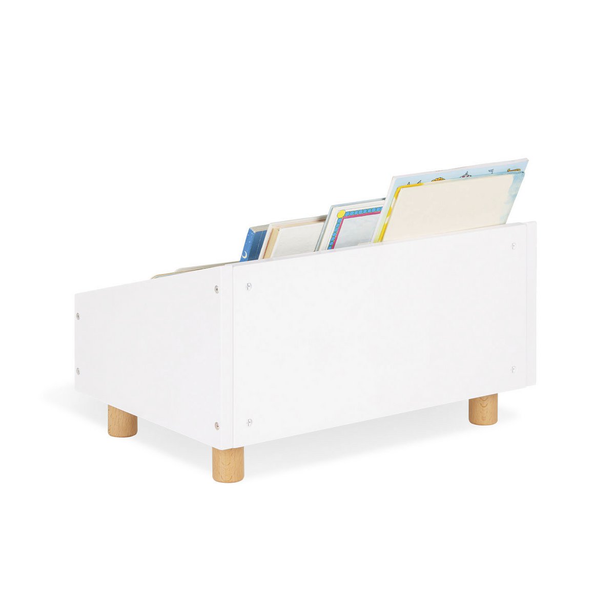 Children's bookshelf 'Ando', white