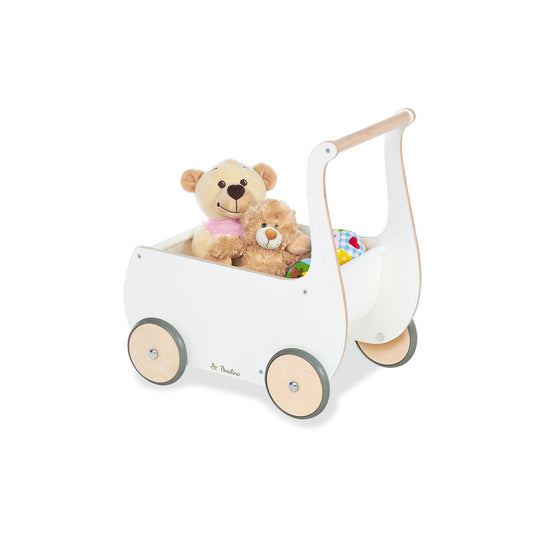 Doll's pram 'Mette', white