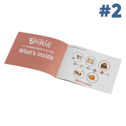 Montessori set "BusyKids" for children from 12 to 18 months