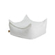 MeowBaby Boucle Vierkante Zitzak — White