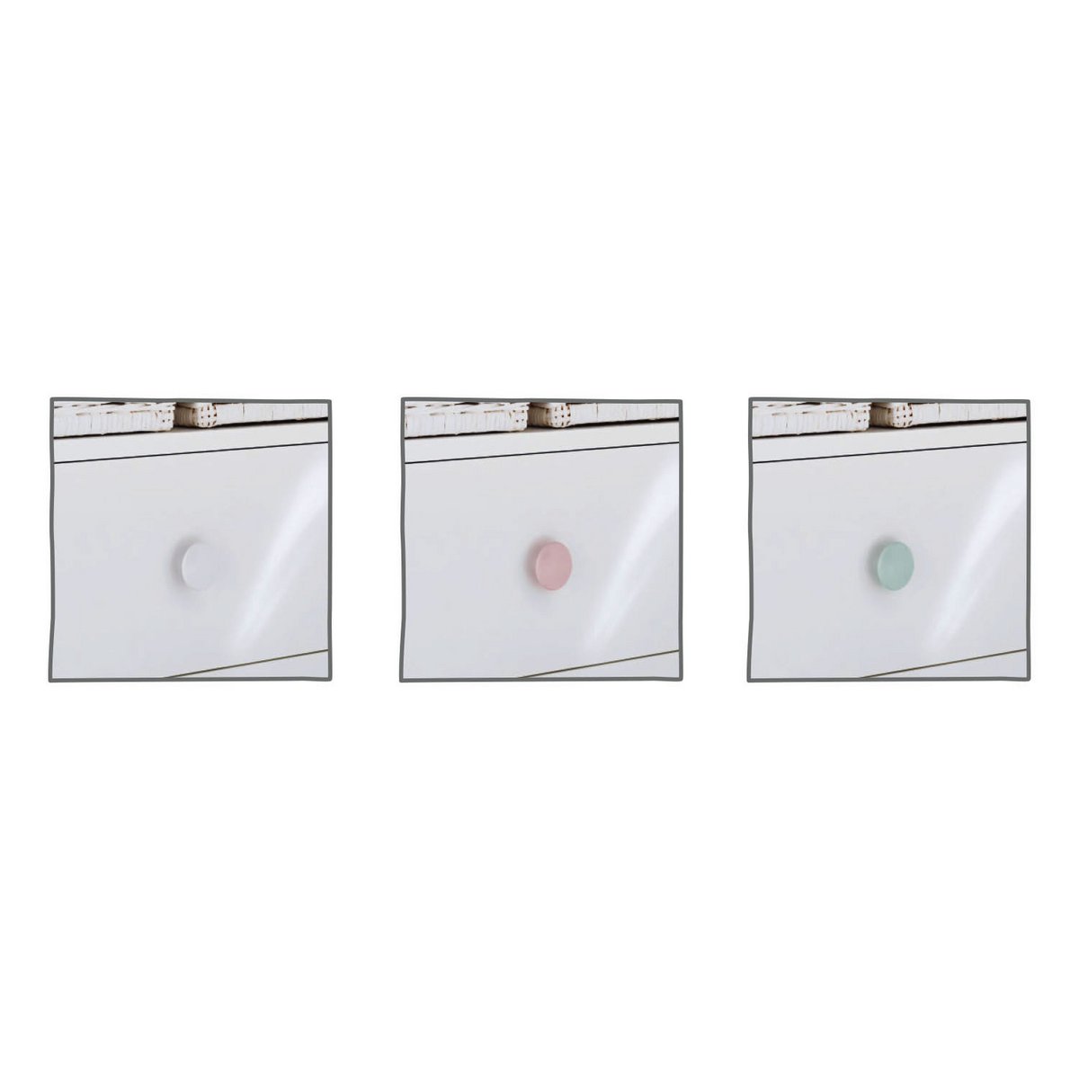 Commode Florentina extra breed met plankunit – 2-delig – productbeeld 3