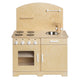 Van Dijk Toys wooden toy kitchen / kitchenette Toddlers - Natural with white (Childcare quality)