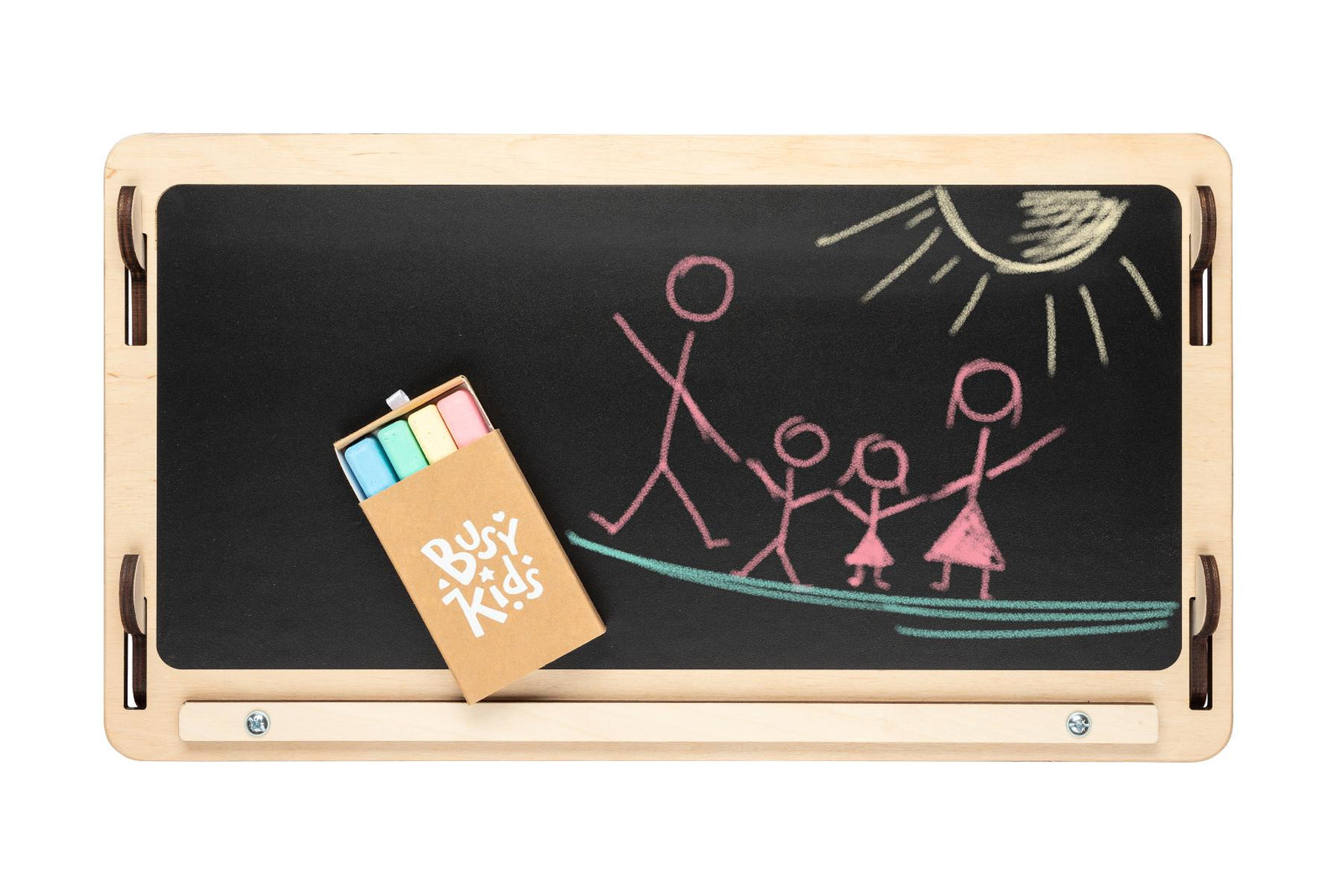 BusyKids Busy Board speelhuisje – naturel pastel, limited edition