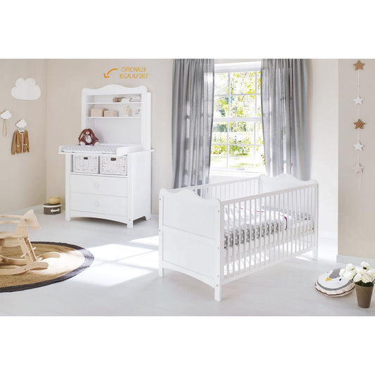 Nursery Florentina wide - 3-piece with shelf unit