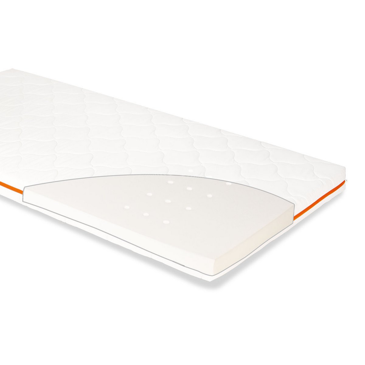 Ledikantmatras Luna Up – 140x70 cm – productbeeld 2