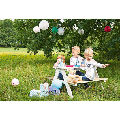 Children's Picnic Table "Nicki for 4", white