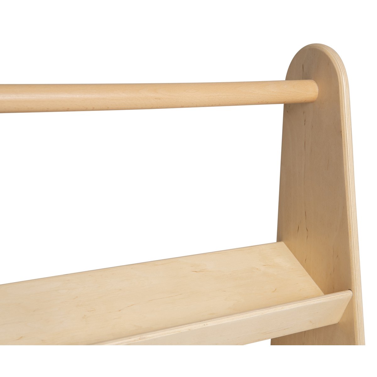 Van Dijk Toys wooden children's bookcase / book rack with 3 shelves (Childcare quality)