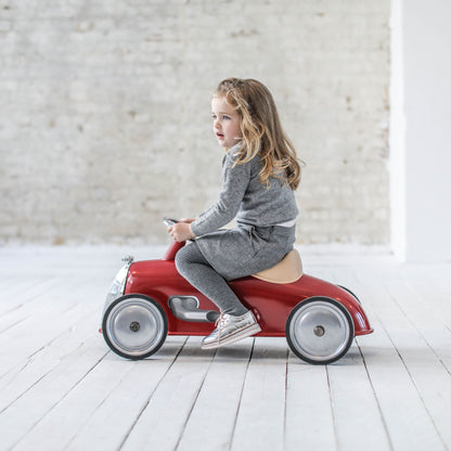 Baghera Rider vintage ride-on car - red