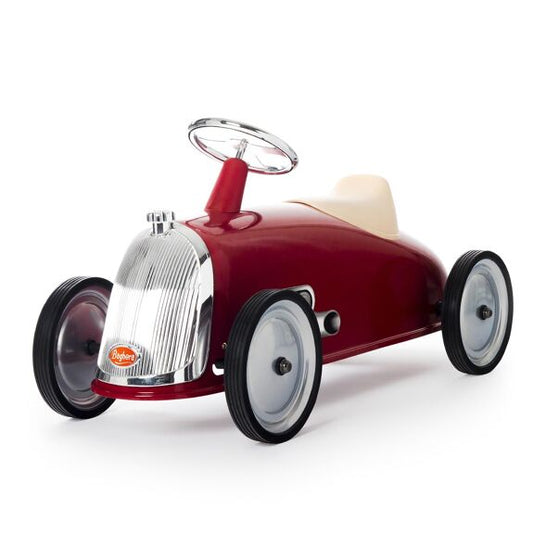 Baghera Rider vintage ride-on car - red