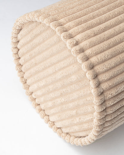 Wigiwama Brown Sugar Roll - ribbed cushion