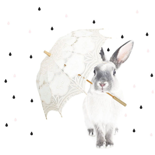Harry In The Rain Wallsticker