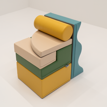 Soft Play Set - Explorer - soft foam blocks