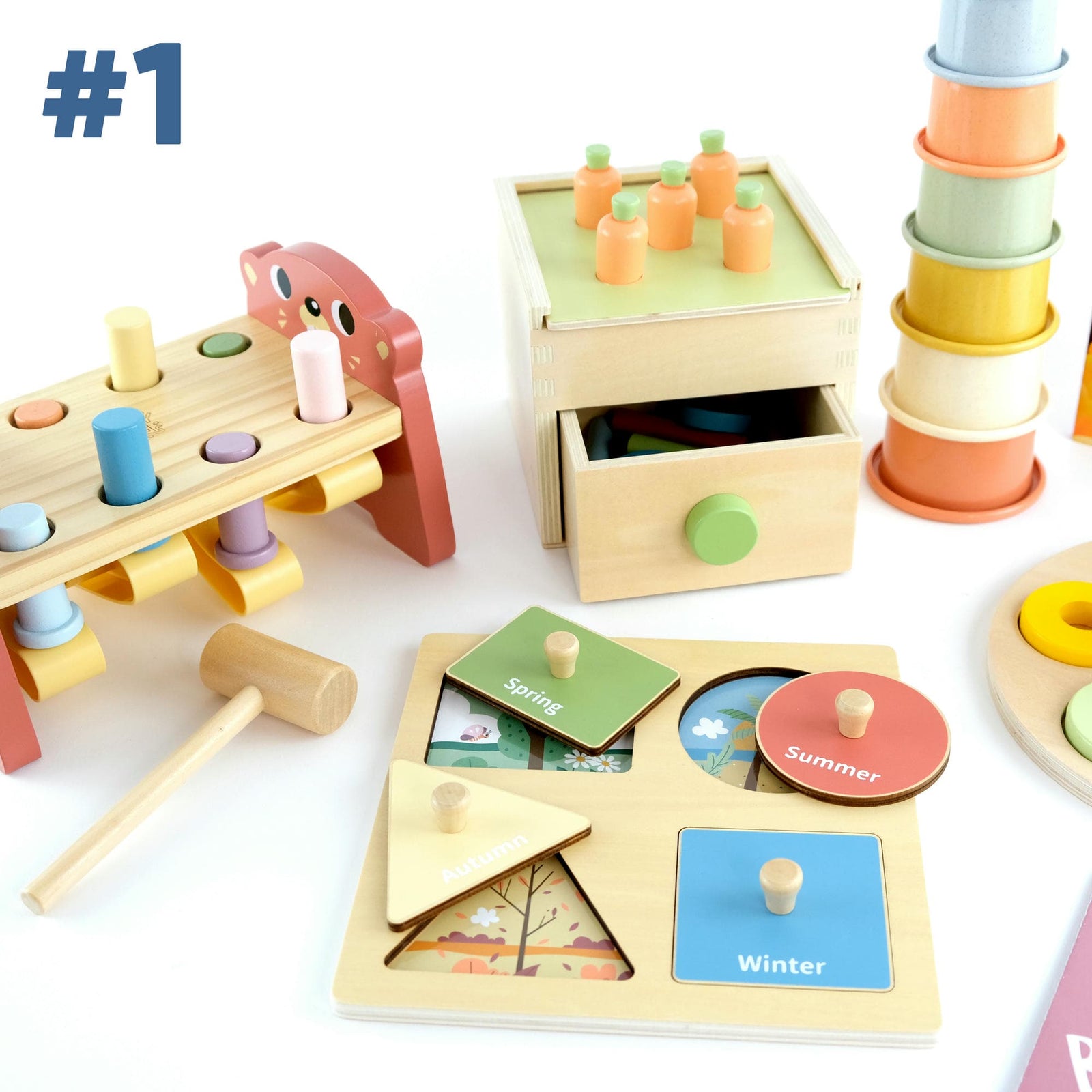 BusyKids Montessori box – 12-18 maanden – productbeeld 7