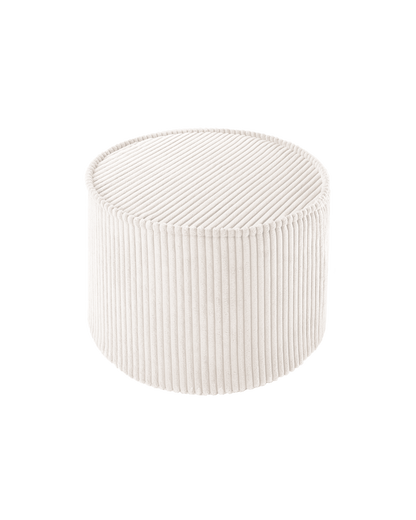 Wigiwama Marshmallow Pouffe - ribbed pouffe