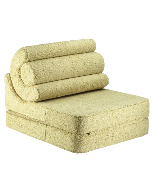 Wigiwama Matcha Flipster - teddy fabric high chair