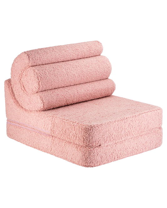 Wigiwama Guava Flipster - teddy fabric high chair