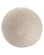 Wigiwama Biscuit Ball Cushion - teddy fabric cushion